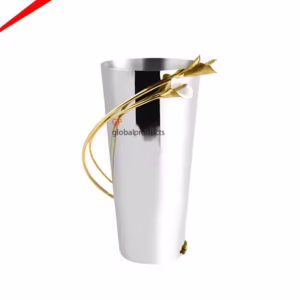 Luxury Designer Metal Flower Vases for Weddings Decoration Flower