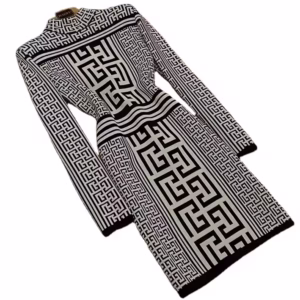 2024 Newest Designed Geometric Pattern Spring Lady
