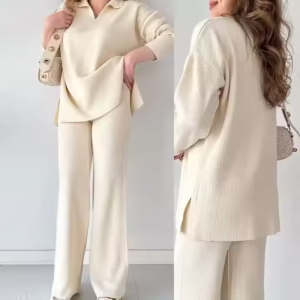 PASUXI 2025 New Winter Women's Sweater Suit