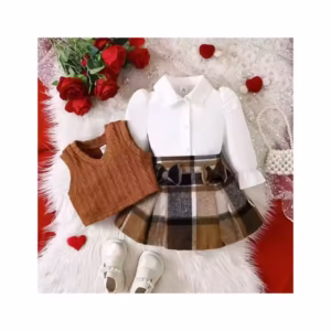 Wholesale New Style Kids Girl Clothing Sets 4 Year Fashion