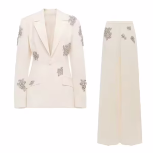 In Stock Newest 2024 Designed European Stylish Lady Office Fashion