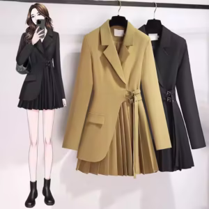 Wholesale Hot Spring New Design Long Suit Jacket Ol Slim