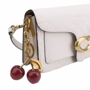 Lilangda Exquisite Best Sale Decoration for Coach Handbag ShoulderLilangda Exquisite Best Sale Decoration for Coach Handbag Shoulder Bag High-Grade Accessory Cherry Charm Pendant Keychain